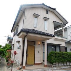 🏡駐車場複数台駐車可　100㎡広々4LDK　駅近戸建て賃貸　那珂...