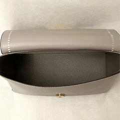 未使用 D.KELLY ショルダーバッグ グレー 合成皮革 鞄 肩掛け 肩掛けかばんの画像