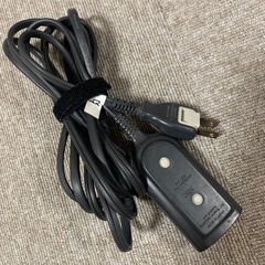 ナショナル3m1500w3口電源タップの画像