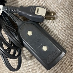 ナショナル3m1500w3口電源タップの画像