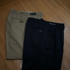 メンズパンツ2本の画像