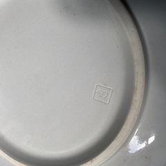 【恵陶苑】梅柄の大深皿　直径30cmの画像