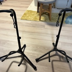 ギタースタンドx2