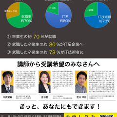 未経験・ゼロから 6ヶ月でIT就職の画像