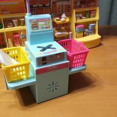 リカちゃんセルフレジでピッの画像