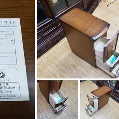 G8　松永工房 ライティング ドレッサー 袖チェスト付の画像