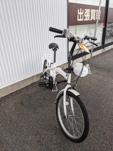 折り畳み自転車☆6段変速☆20インチ (買取市場春日井店) 春日井