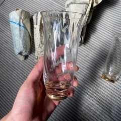 ガラス製飲み物用グラス 5個セットの画像