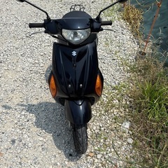 SUZUKI レッツ5 実働　ワンオーナー車両　4スト　FI 自賠責保険付き　即乗り可能　の画像
