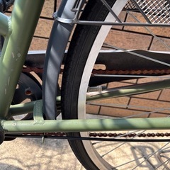 25インチ自転車　ギア付きの画像