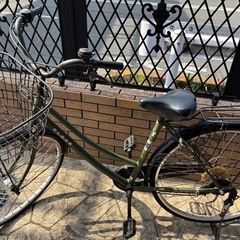 25インチ自転車　ギア付き