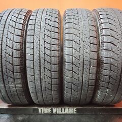 【BS BLIZZAK VRX 155/65R14】スタッドレス【ホンダ N-BOX 純正ホイール 14インチ 4.5J4HPCD100約+45】20年製 バリ溝 N-ONEにも (KTM445)の画像