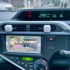 低燃費‼️お手軽なアクア‼️高級レイズホイール付き‼️の画像