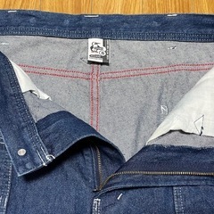 CHUMS チャムス　短パン　ショートパンツ　ハーフパンツ　デニムパンツの画像