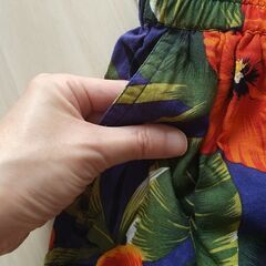 レディース　セットアップ　リゾート風　M　の画像