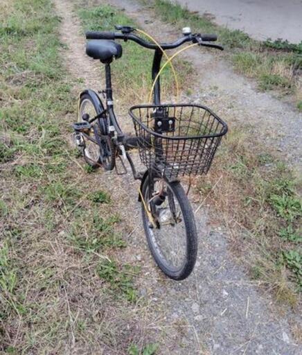 取引限定】（宮城県栗原市 ）ankle-6 20インチ 6段変速 折り畳み自転