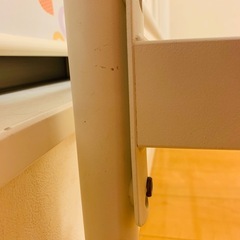 美品！白いプリンセスベッド(セミダブル)の画像