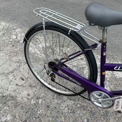 自転車紫(6ギア)の画像