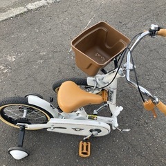 子供自転車　かじ取り自転車　折りたたみ式自転車　子ども用自転車の画像