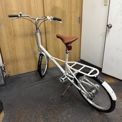中古　ミニベロ　CULTUREBIKE ヘンドリクス　クロモリフレーム　3段変速　20インチ　美品の画像