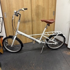 中古　ミニベロ　CULTUREBIKE ヘンドリクス　クロモリフレーム　3段変速　20インチ　美品の画像