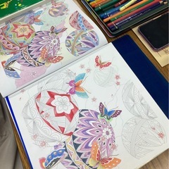 和泉市大人の塗り絵教室の画像