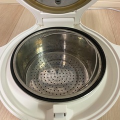ロカボ  炊飯器  糖質オフ  白色 　LOCABOの画像