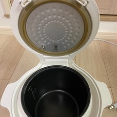 ロカボ  炊飯器  糖質オフ  白色 　LOCABOの画像