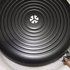 未使用　Alocs アルミフライパン （蓋と片手用の取っ手は付属しません）約29cm ガス火対応 焦げ付きにくい PFOAなどの有害物質不使用 体に害のない 取っ手が取れる 軽量キャンプ の画像