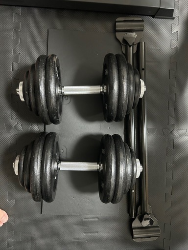 ダンベル30kg×2受け渡し予定者決まりました
