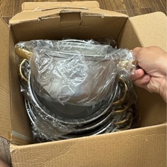 新品 ステンレス製調理器具セット
の画像