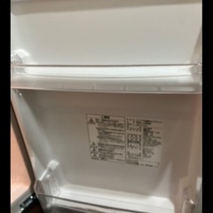 お受け渡し決定！美品目立つ傷なし！ニトリ　ブラック冷蔵庫106Lの画像