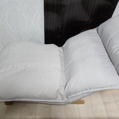 無印の一人用ソファの画像