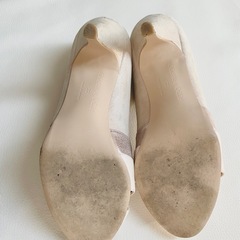 --値下げ-- ˗ˏˋ美品ˎˊ˗　【22cm】Odette e Odile オープントゥパンプス　の画像