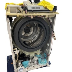 分解清浄済み パッキン交換済み SHARP ドラム式洗濯乾燥機 2018年 ES-G110-TLの画像