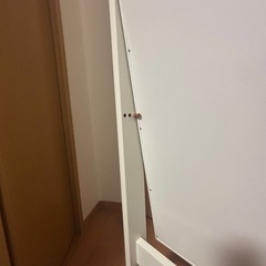収納付き姿見　全身鏡　姿見ドレッサーの画像