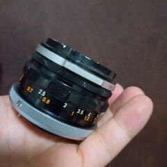 分解清掃済2　初期型　CANON LENS FL 50mm F/1.8　グルグルボケの和製ビオターの画像