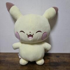 ポケピースピカチュウ ぬいぐるみ 約30cmの画像