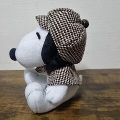 Snoopy Detective ぬいぐるみ 探偵風の画像