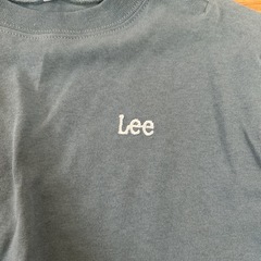 新品♥️Lee 刺繍ロゴ Tシャツ 青の画像