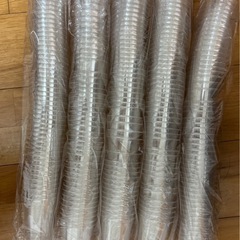 プラスチックのコップ　400個くらい　差し上げます