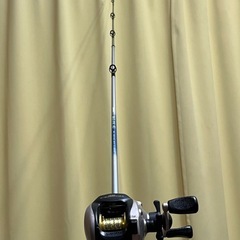 SHIMANO バス竿+DAIWA ベイトリールの画像