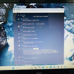 NEC LAVIE LS550/B 　Corei5　ノートパソコン SSD 120G の画像