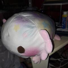 可愛いウーパールーパー縫いぐるみ(現状販売)