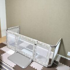 お値下げ⭐︎箱、説明書あり⭐︎おくだけとおせんぼ2セット　美品 おくだけとおせんぼ おくトビラ Sサイズ ホワイトスチールのレンタル
