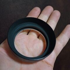 美品　canon fl50mm用　S-50 50mm メタルフード かぶせ式フードの画像