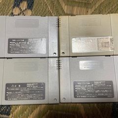 スーパーファミコン ソフト4本セットの画像