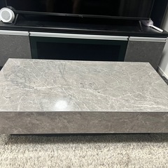 高級大理石調テーブル　の画像