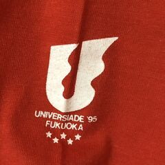 値下げ【Tシャツ＋帽子 キャップ】ユニバーシアード1995　UNIVERSIADE'95 FUKUOKAの画像