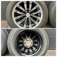 TOYO H20 アルミホイールセット 17インチ ハイエースなどに